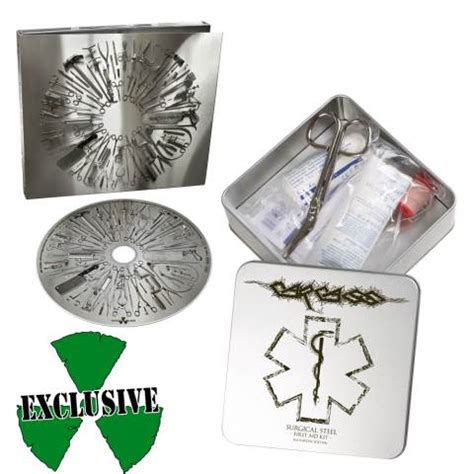 carcass surgical steel box set|Carcass – Surgical Steel (First Aid Kit) (2013, Box Set) .